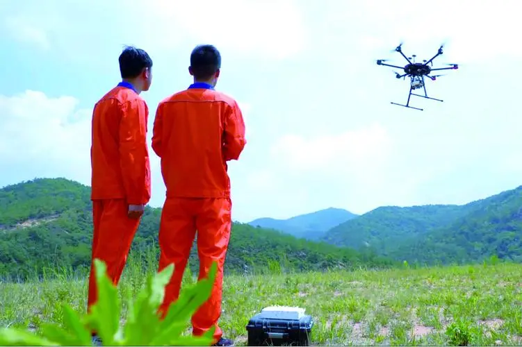 通川无人机倾斜摄影巡检拍摄